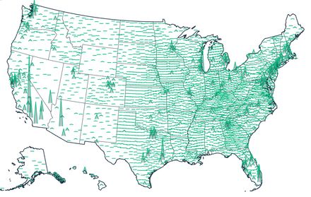 Spike map (canvas) Spike map (canvas)