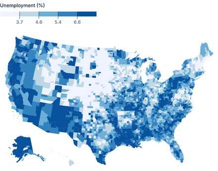 US choropleth map US choropleth map